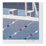 La Petite Sirène, Risographie A4, version bleu étoilé, édition limitée