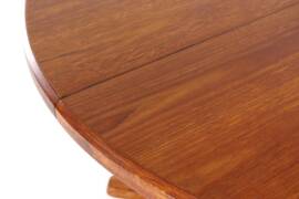 McIntosh round extendable dining table 2x 'Crieff' - mid-century modern style