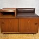 Mid-Century Retro Vintage Teak Telephone Seat / Bench by Chippy Heath 1960
