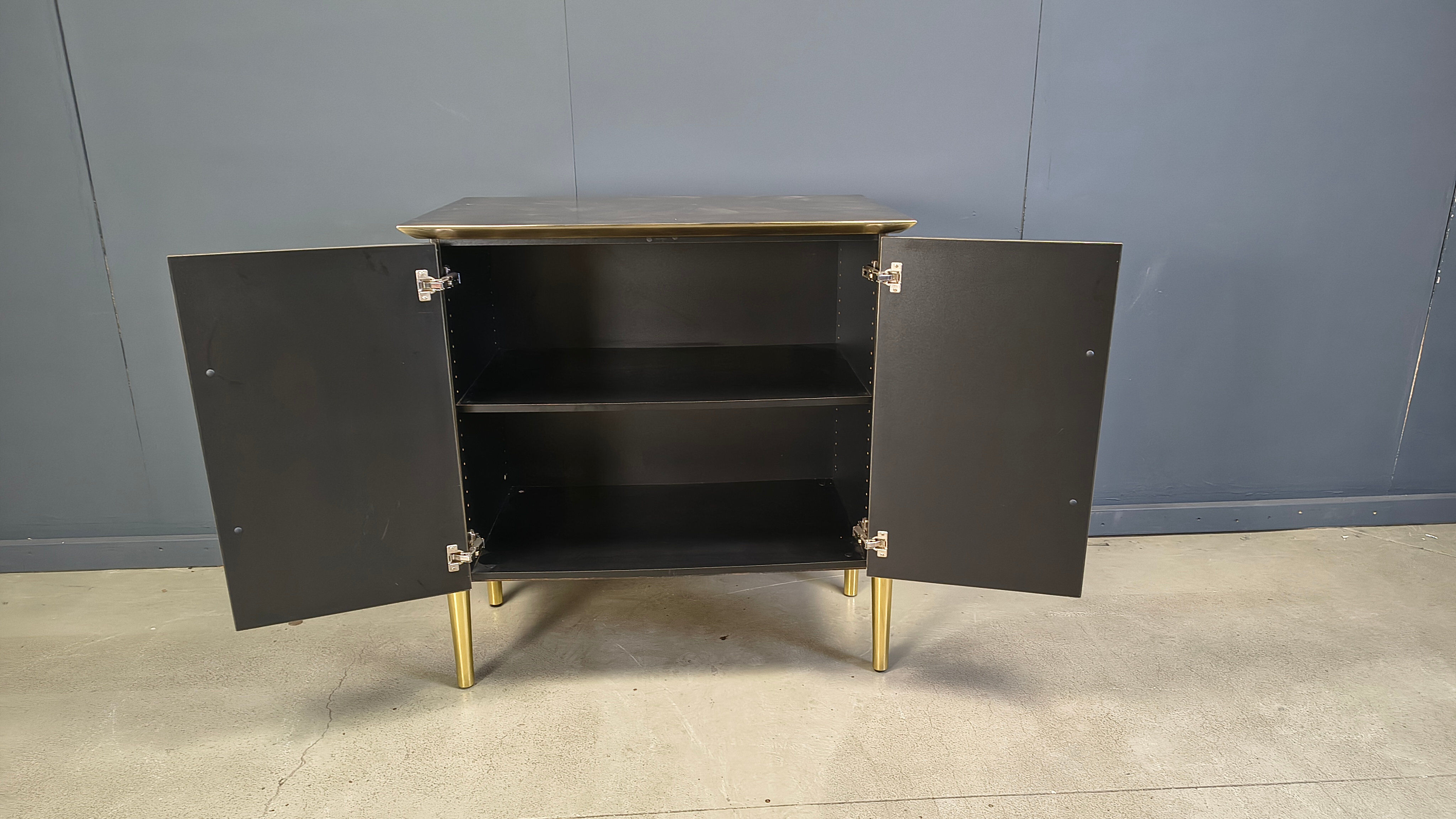 Post modern bar cabinet by Belgochrom, 1980s