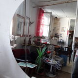 Giant triptych vintage 70s