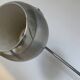 1960s vintage table lamp eyeball brushed steel Aluminor - 34 cm