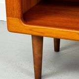 Set of 2 Danish Teak Nightstand by CFC Silkeborg, 1980s