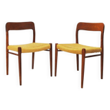 Moller chairs model 75
