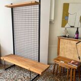 Vintage entrance bench cloakroom