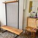 Vintage entrance bench wardrobe