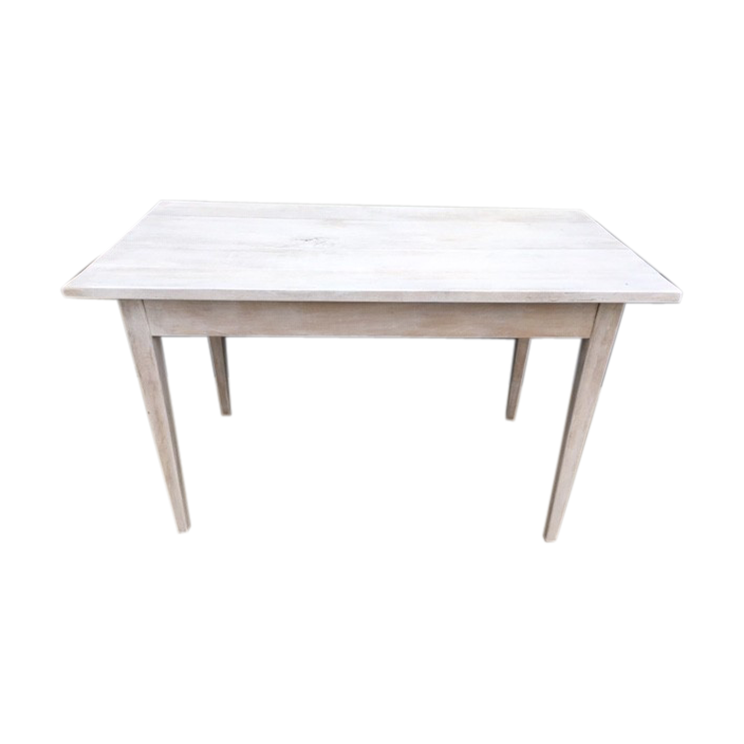 Bleached table