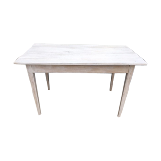 Bleached table