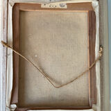 Oil on canvas, framed