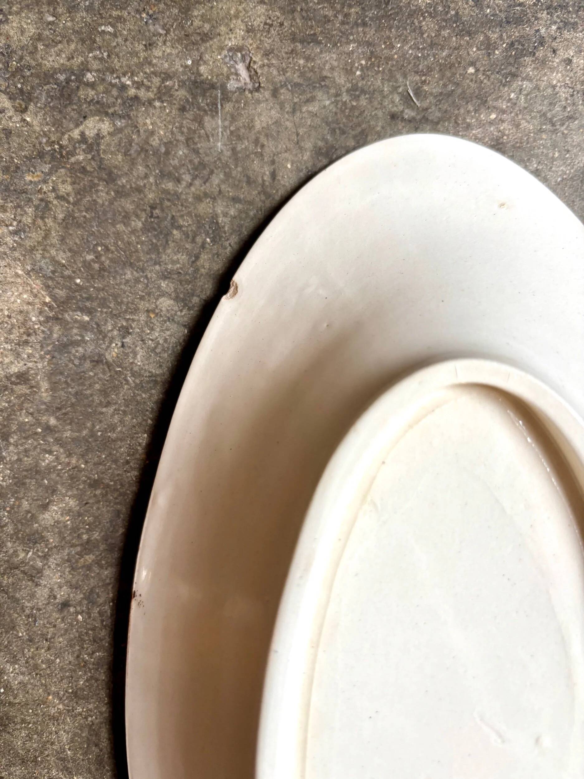 HB & Cie brown ironstone dish no. 3