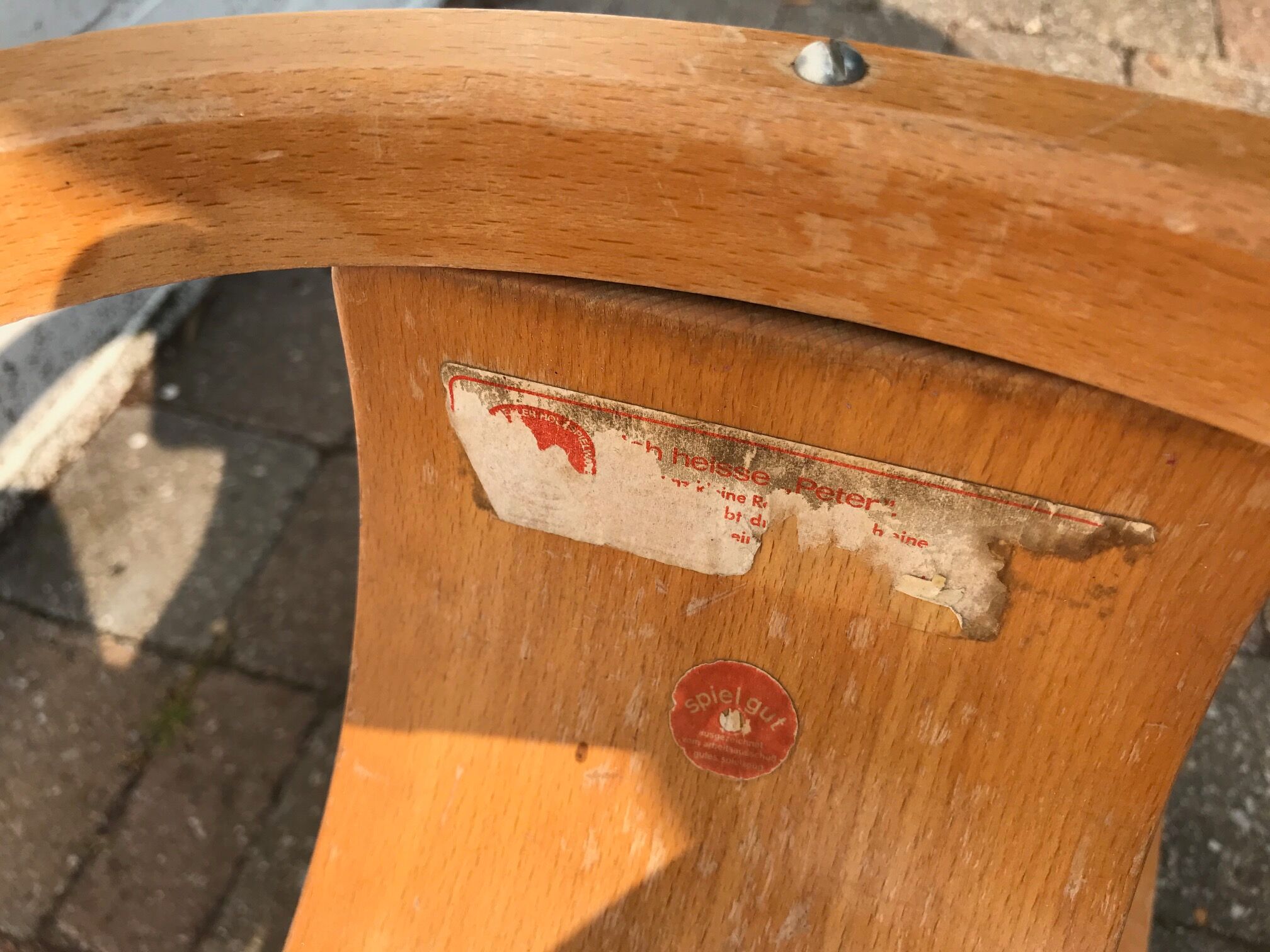 Vintage rocking horse