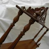 Antique mahogany shelf, 19th century.