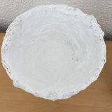 Set of 3 white vases