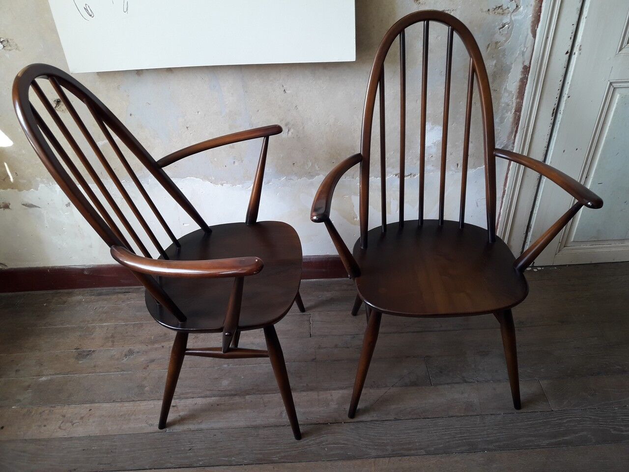 Pair of ercol chairs