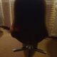 Fauteuil velours coqué Mod Plastia 1970