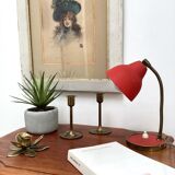 Brass flower candle holder