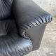 Fauteuil lounge De Sede DS-101 en cuir noir