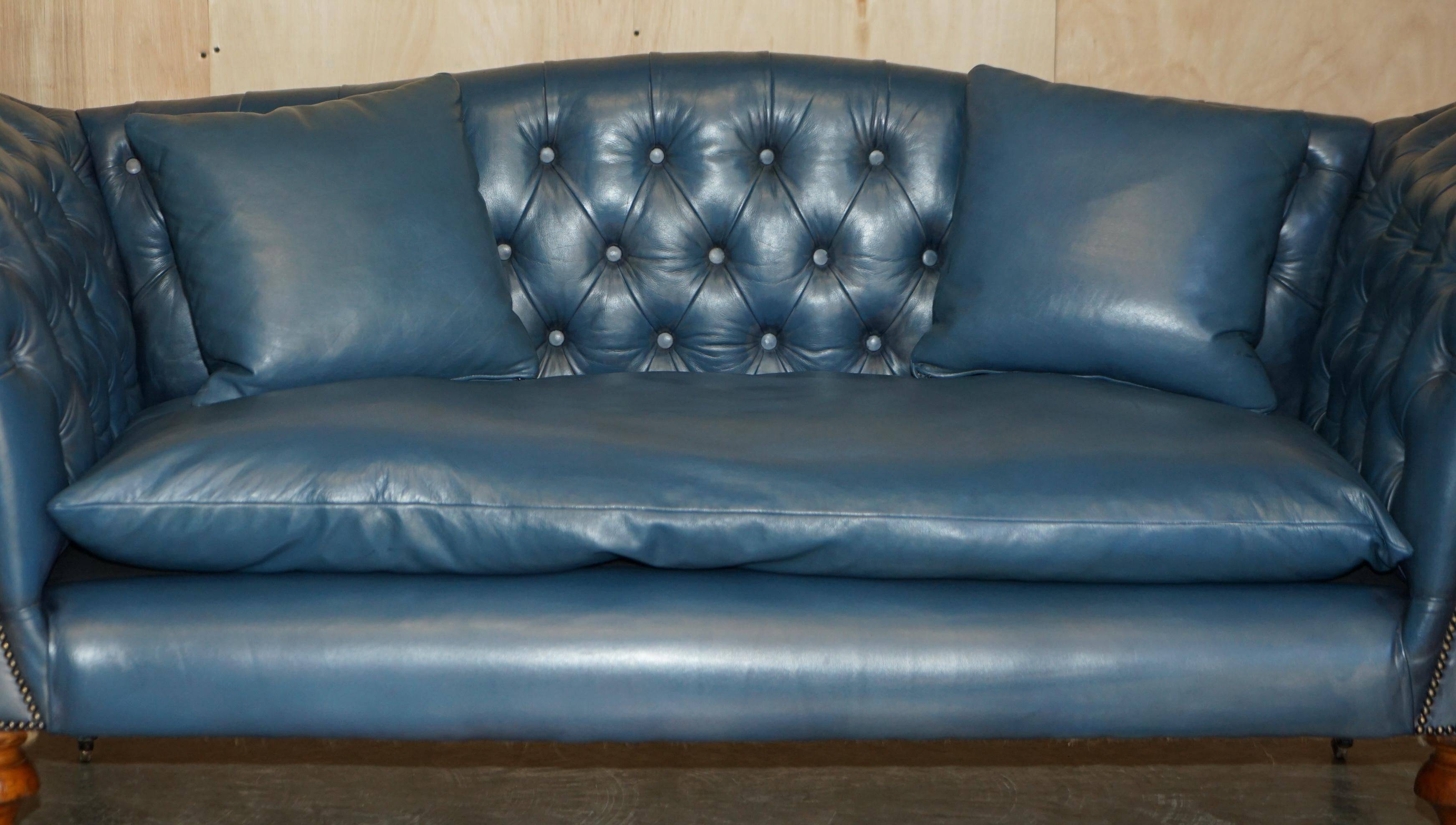Canapé Chesterfield Regency William IV restauré circa 1830