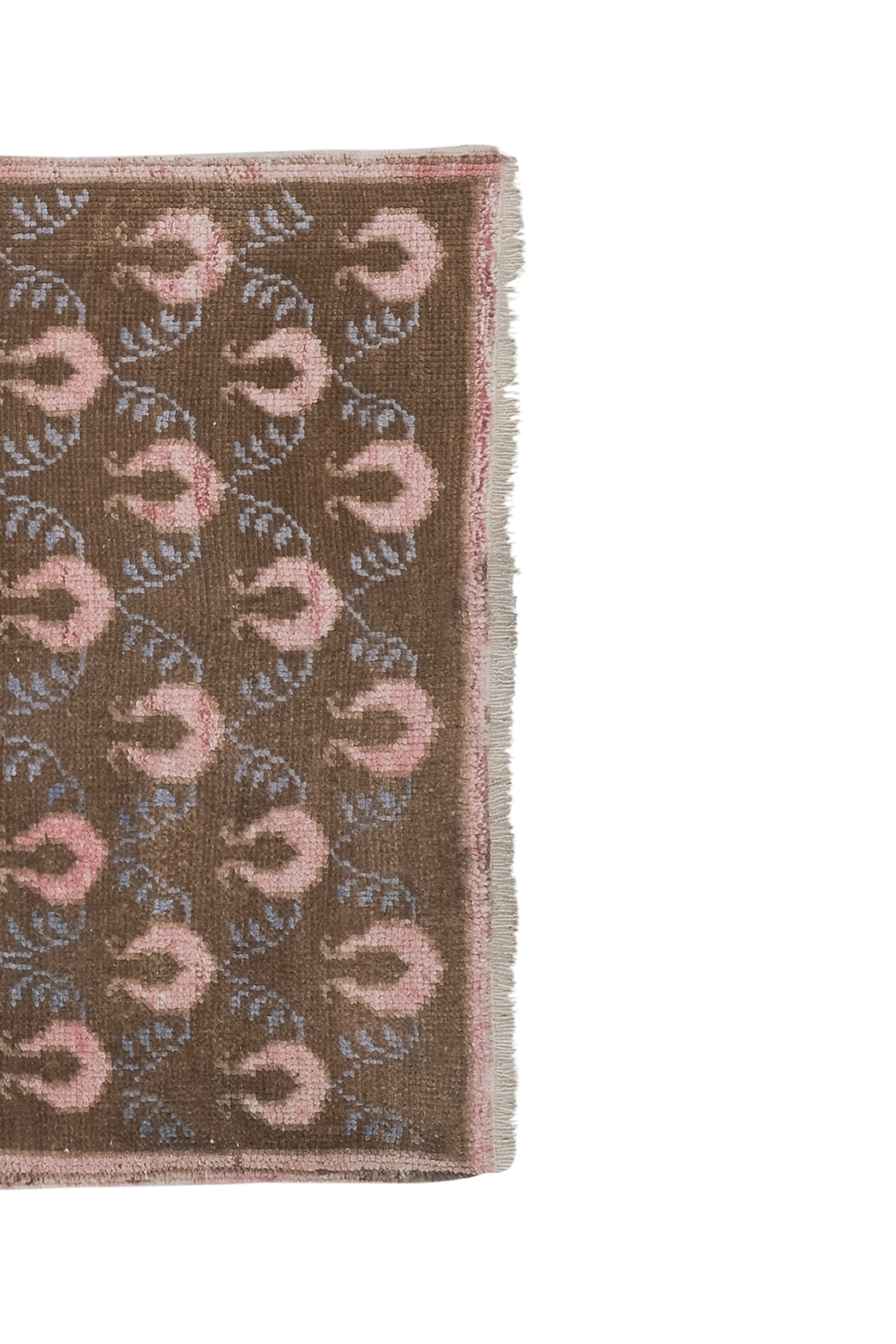 Vintage floral turkish runner