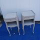 Pair of bedside tables style L XV gray