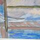 Ragnvald Magnusson, Swedish Modern Landscape, 1960, Oil on Panel, Framed
