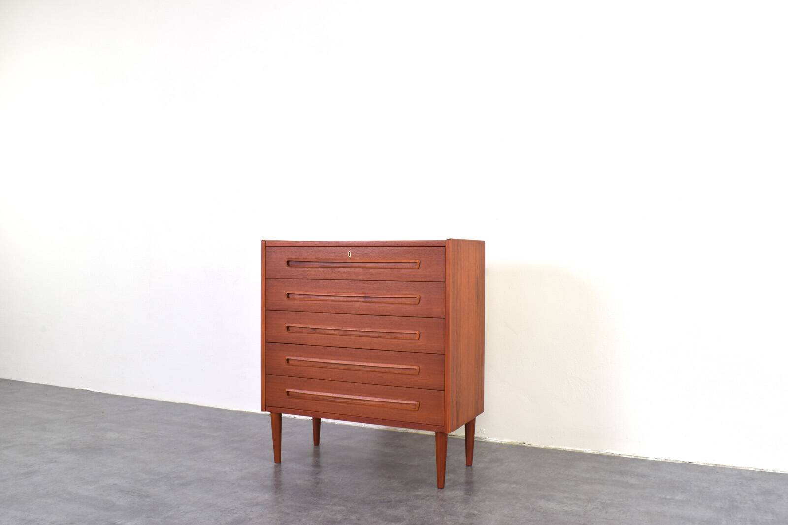 Mid-Century Danish Teak Chest of Drawers, 1960s