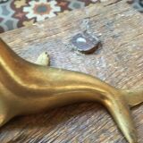 Couple of sea lions brass.