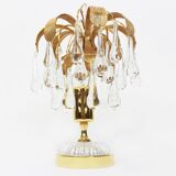 Pair of Murano glass table lamps in the shape of a drop by Palwa, Germany, 1960s.