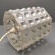 DLG - Rotaflex octagonal diamond chandelier - 60s - France