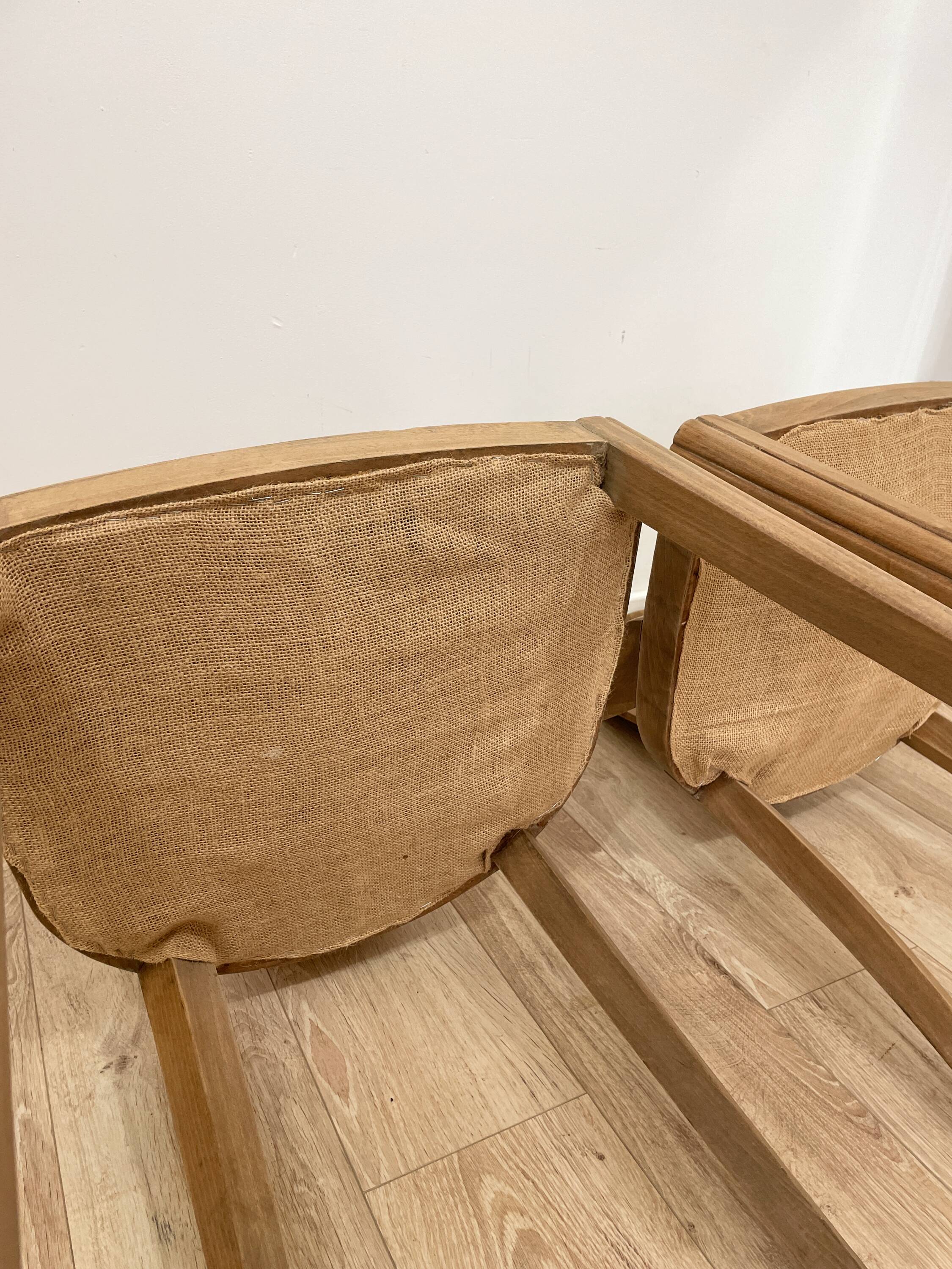 Set of 2 Art Deco Chairs