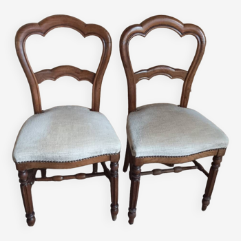 Paire chaises