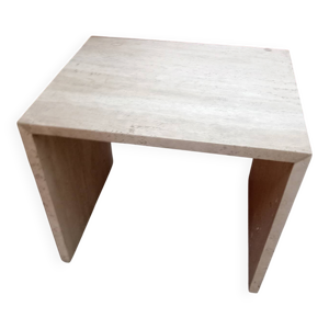 Table basse en travertin