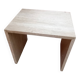 Travertine coffee table