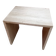 Travertine coffee table