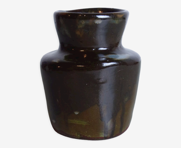 Vase kaki en céramique