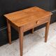 Small walnut table from the 19th century.