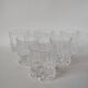 set consisting of a whiskey decanter and 6 crystal glasses 1970