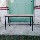 Vintage school bench