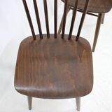 Set of Two Scandinavian Style Dinning Chairs, 1960s