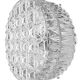 Vintage Glass Wall or Ceiling Light, 1970s