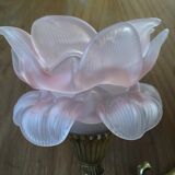 Art Deco wall lamps pink tulip