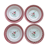 Digoin sarreguemines flat plate composition