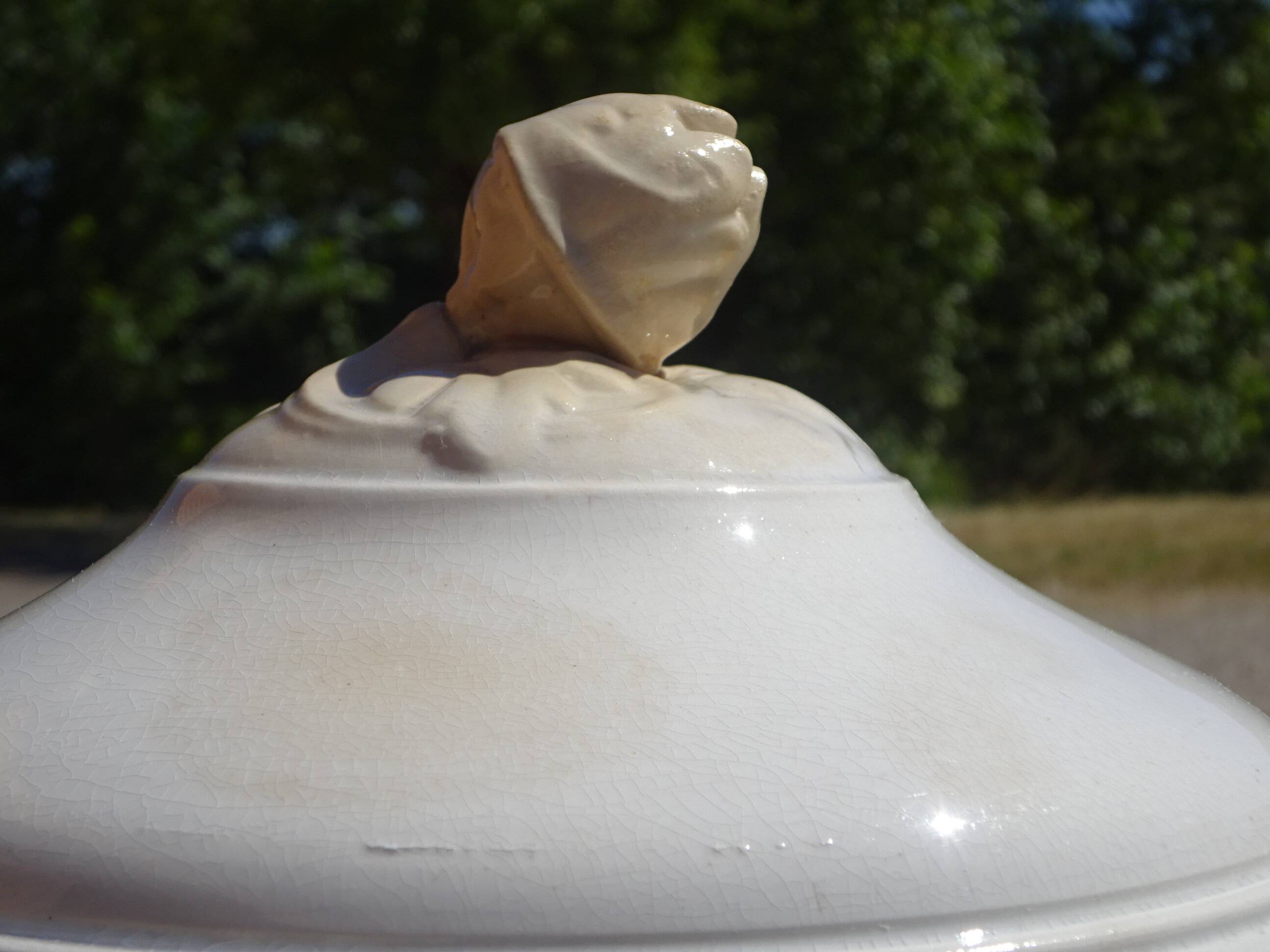 Old soup tureen, Digoin/Sarreguemines