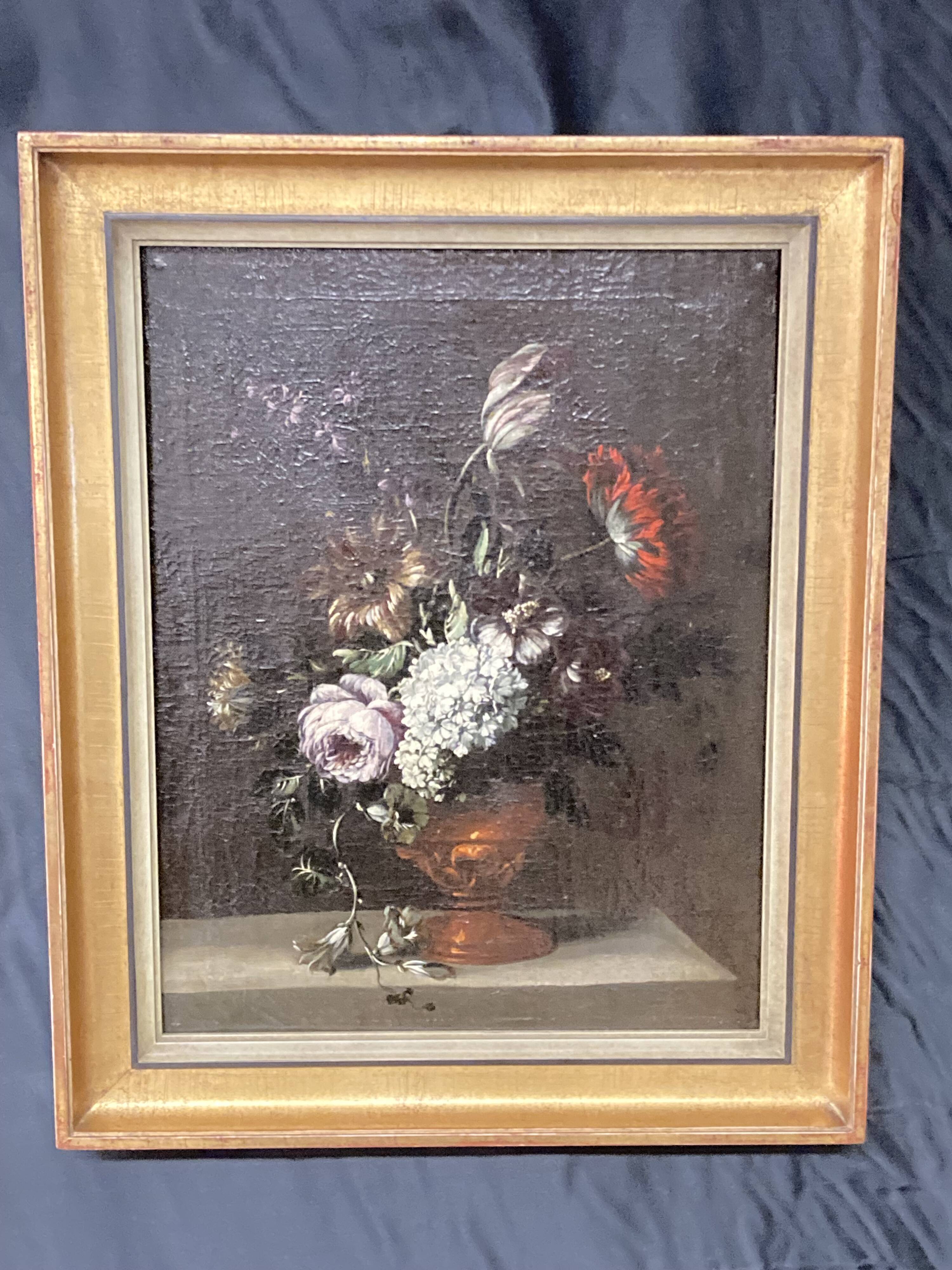 School of the North 17th century, Still Life with Bouquet, oil on canvas