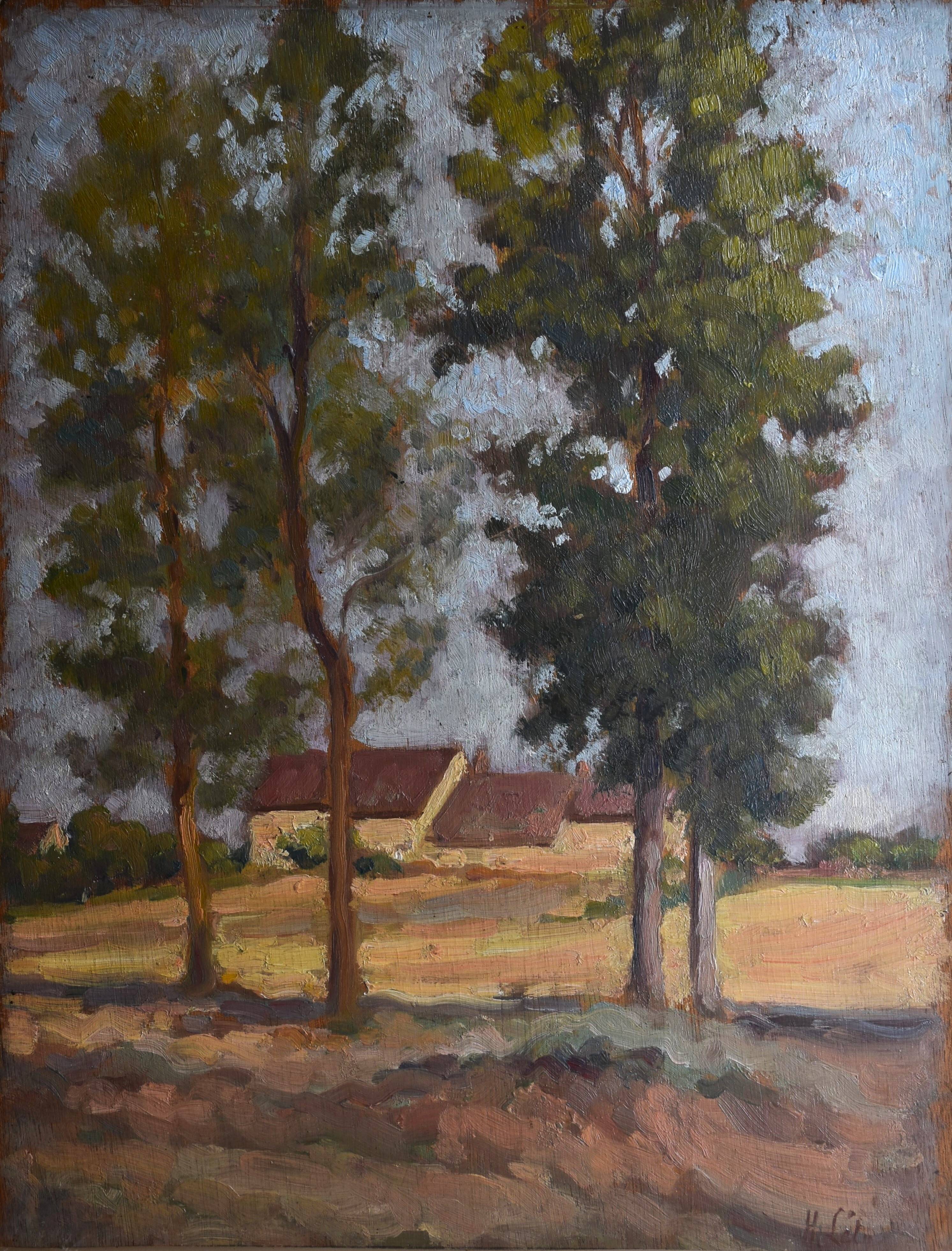Hippolyte Léty, Landscape with Trees (1934)