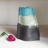 Tri-color vase