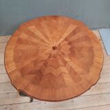 Coffee table in marquetry