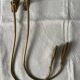 Pair of old embrasses in bronze XIXth