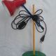 Lampe de bureau vert bleu jaune rouge
