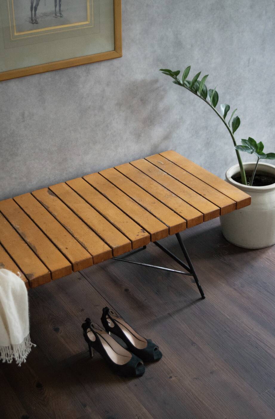 Coffee table/bench, model 201, Alain Richard, Meubles TV edition, circa 1954